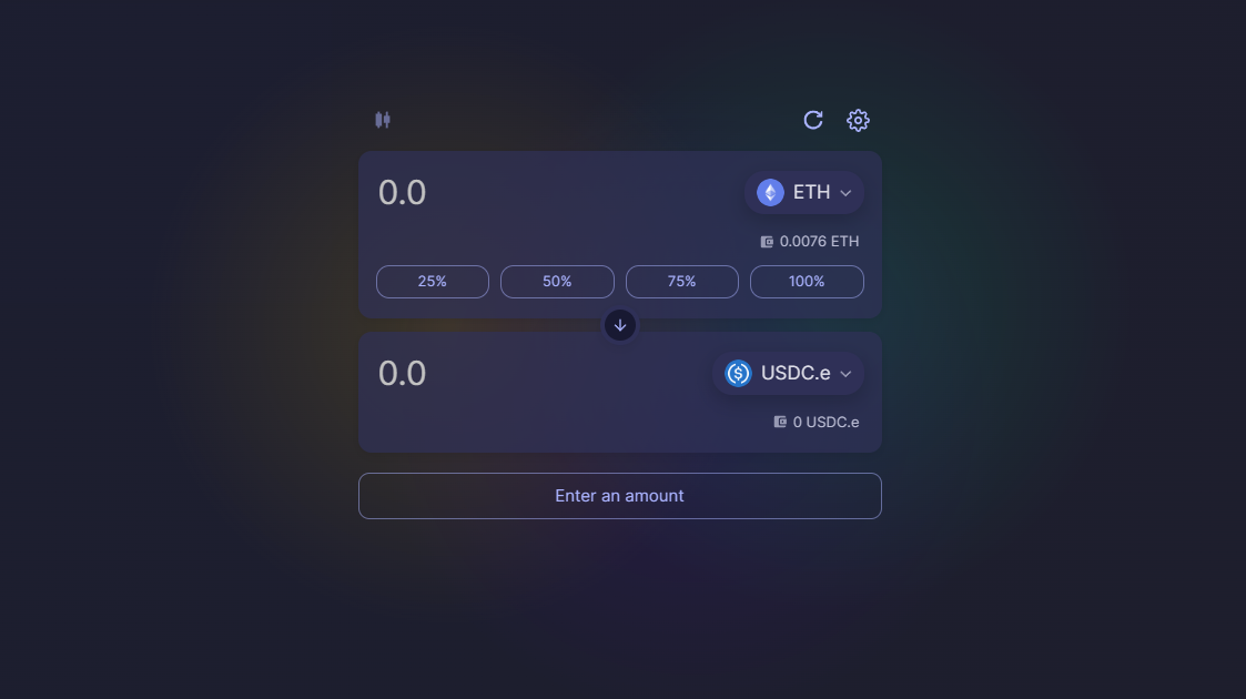 Swap na SyncSwap